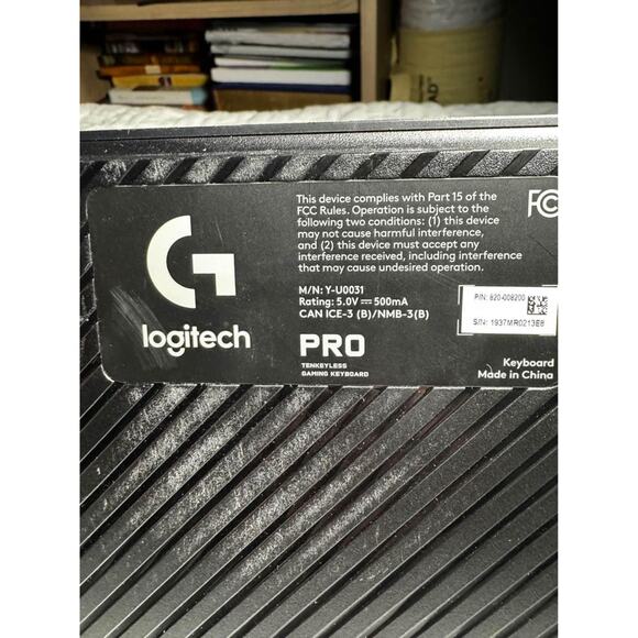 Logitech G Pro 10 Keyless Keyboard - Picture 2 of 2